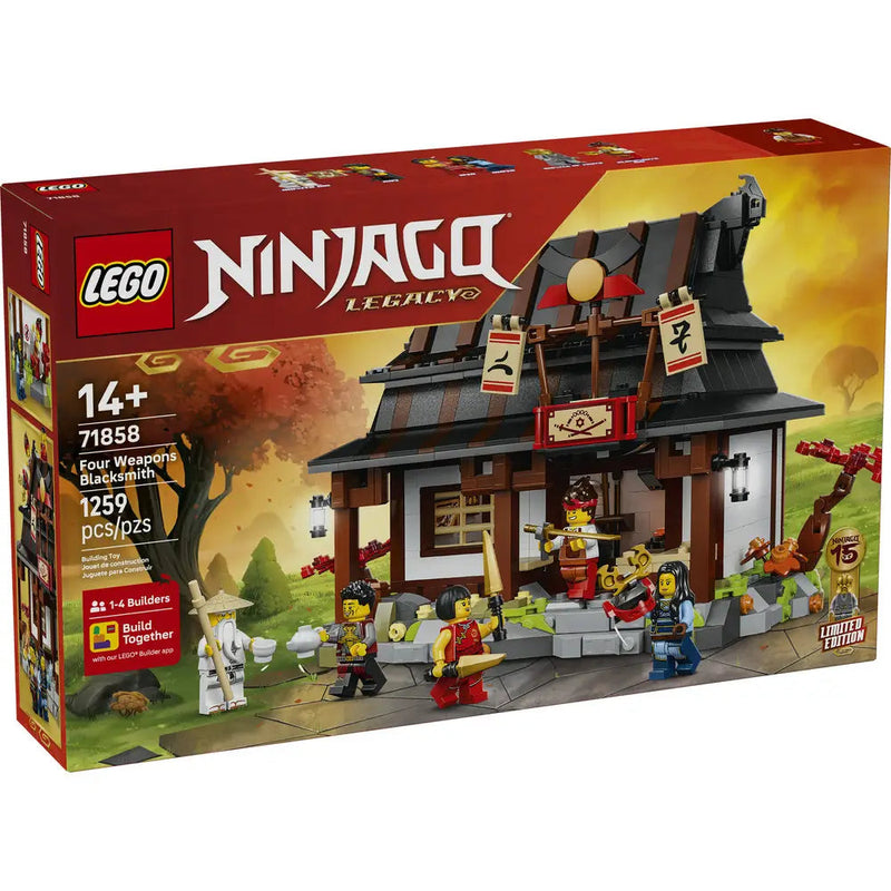 Lego NINJAGO - Forge des quatre armes - 1259 pièces 14A+