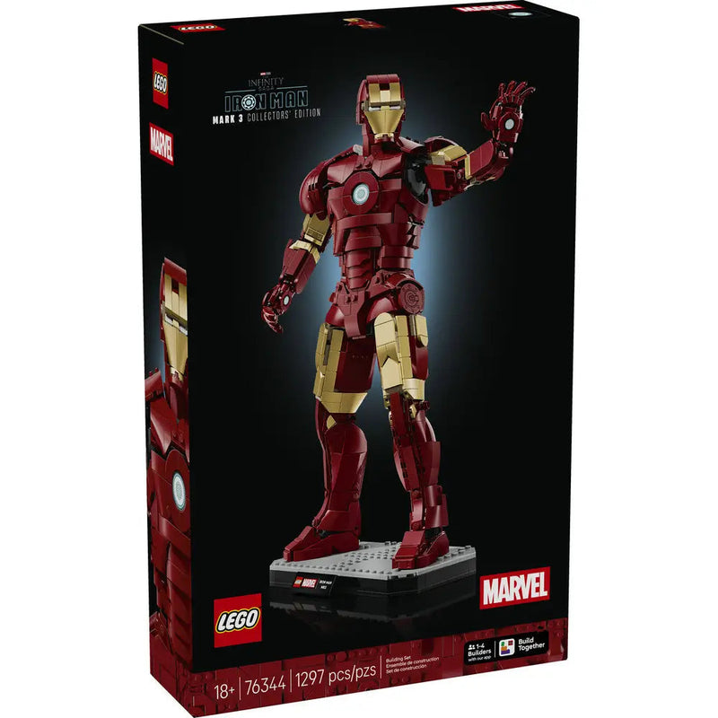 Lego Marvel - Iron Man Mark 3 Édition Collector - 1297 pièces 18A+