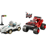 Lego Silver's Car vs. Knuckles' Monster Truck 8A+