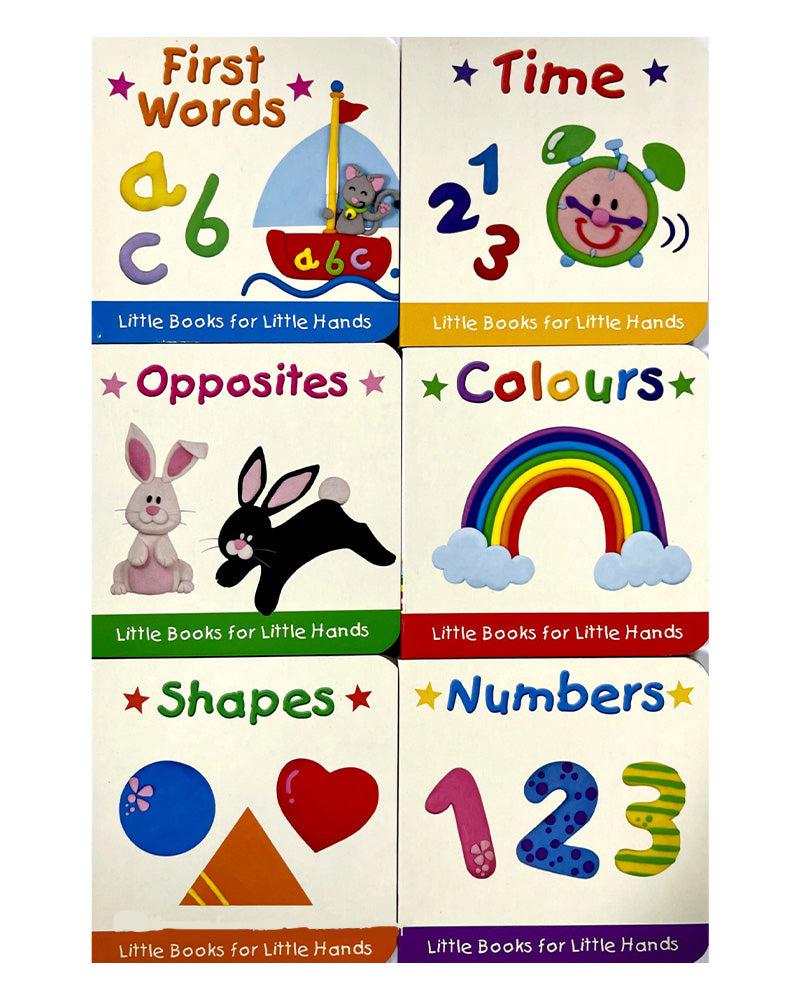 Serie de 6 - Pequeños libros para manos pequeñas