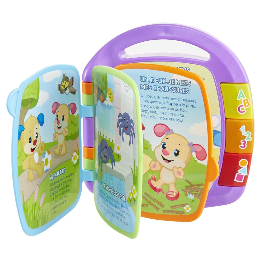 Fisher-Price Livre Interactif Comptines – 6M+
