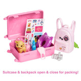 Mattel Barbie Coffret Voyage Malibu avec Chiot – 3A+