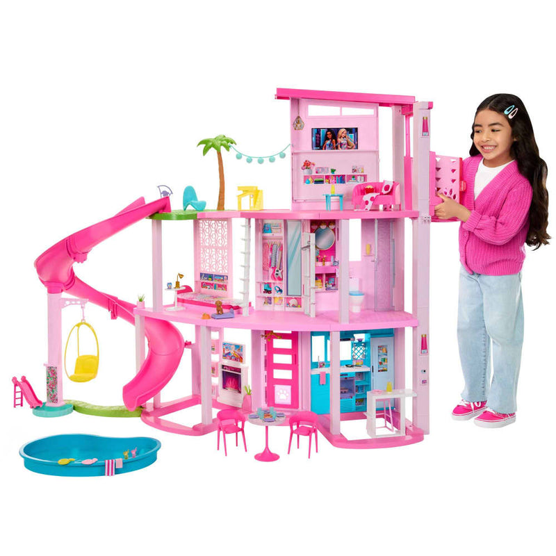 Mattel Barbie 3-Storey Dreamhouse 75+ Pieces – Age 3+