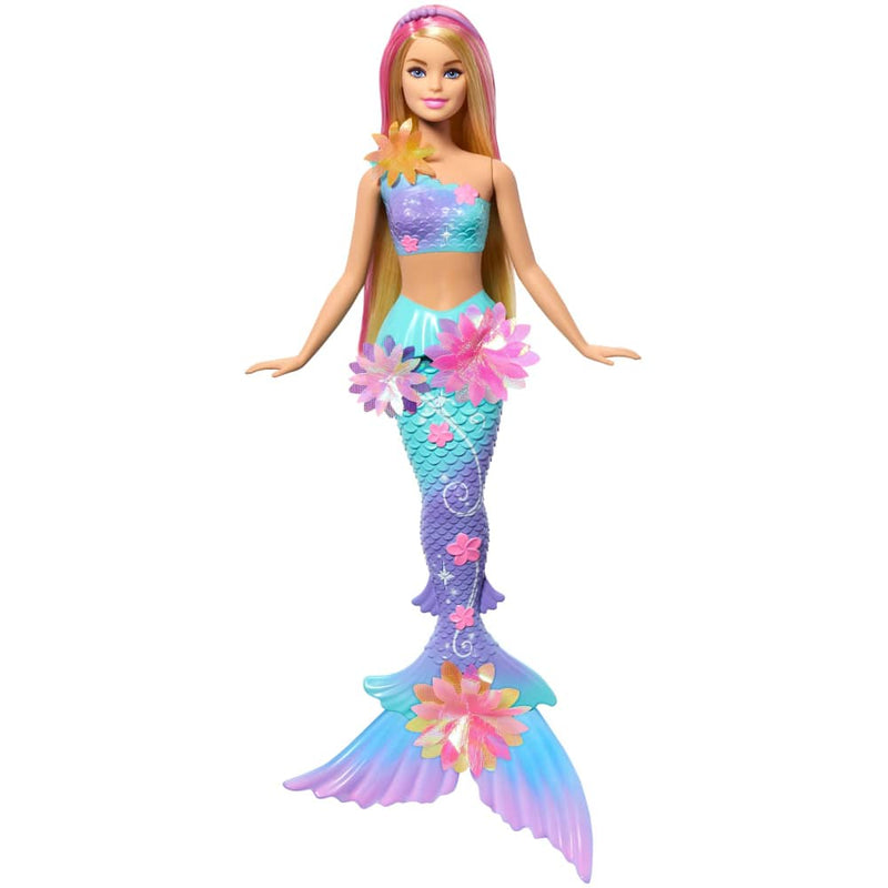 Mattel Barbie Dreamtopia Magic Flower Mermaid with Blonde Hair – Age 3+