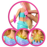 Mattel Barbie Dreamtopia Sirène Fleur Magique Cheveux Blonds – 3A+