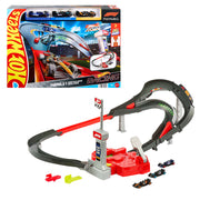 Mattel Hot Wheels Racing Circuit Course F1 Sprint avec 3 Voitures – 4A+