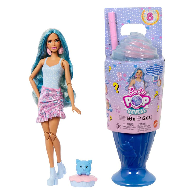 Mattel Barbie Pop Reveal Sweet Treats Series Blue – Age 3+
