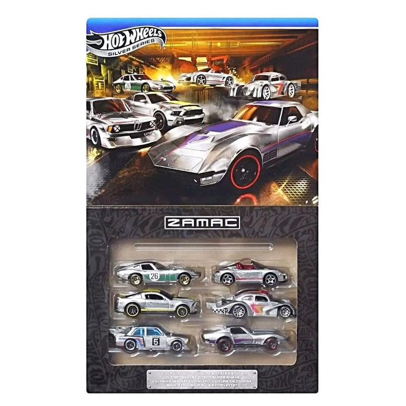 Mattel Hot Wheels Zamac 6-Vehicle Multipack – Age 3+