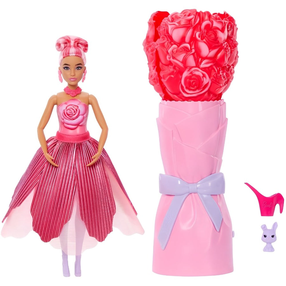 Mattel Barbie Petal Pop Poupée Parfumée Rose – 3A+