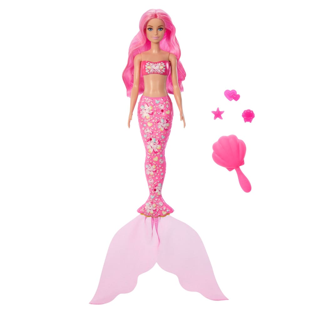 Mattel Barbie Color Reveal Poupée Sirène Changement de Couleur – 3A+