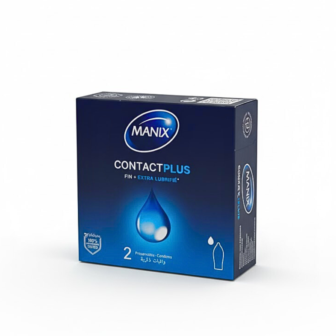 Manix Contact Plus Boîte 2 Pièces – Sensibilité et Confort