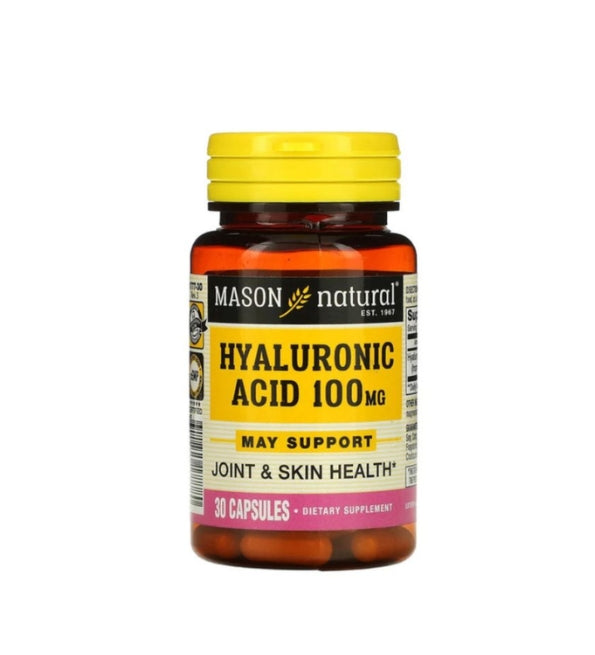 Mason natural Hyaluronic Acid 100 mg 30 Capsules