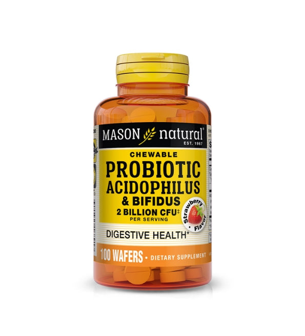 Mason Natural Probiotic Acidophilus et Bifidus 100 wafers