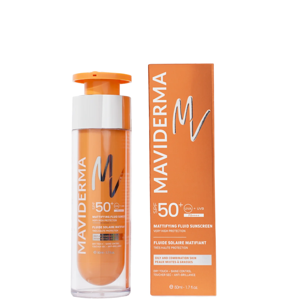 Maviderma Mattifying Fluid Sunscreen SPF50+ 50ml