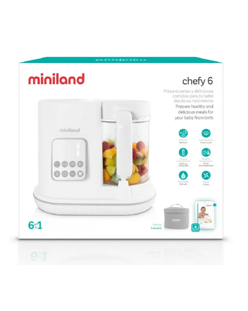 Miniland Robot cuiseur Chefy 6en1