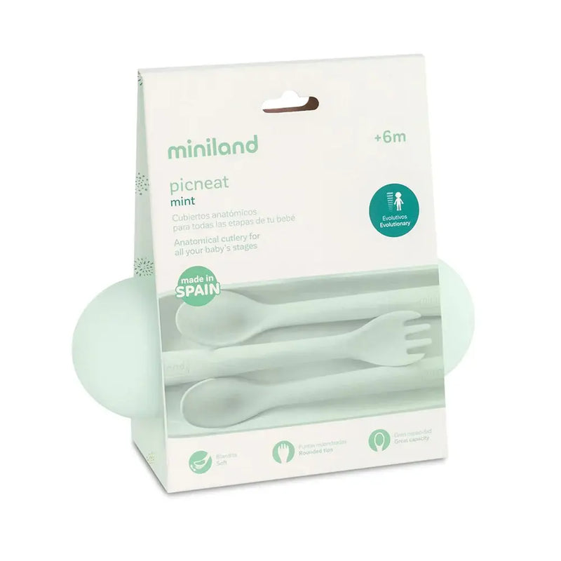 Miniland Cutlery set Mint