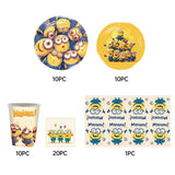 Pack Anniversaire 51 Pièces – Minions Jaune
