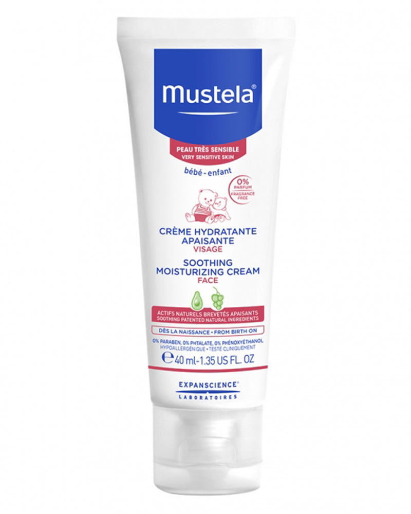 Mustela Crème Visage Hydratante Apaisante - 40ml
