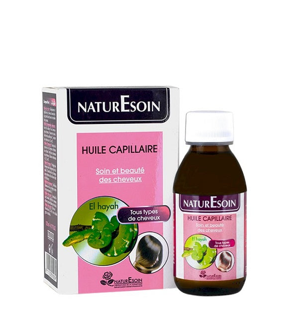 NATURESOIN Huile Capillaire EL hayah -Tous types de cheveux 125ml