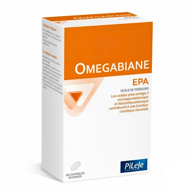 Pileje Omegabiane EPA 80 Cápsulas