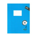 Atika Stitched Notebook Small Format 96 Pages Seyès 70g - Blue