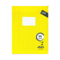 Atika Stitched Notebook Small Format 96 Pages Seyès 70g - Yellow