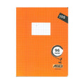 Atika Stitched Notebook Small Format 96 Pages Seyès 70g - Orange
