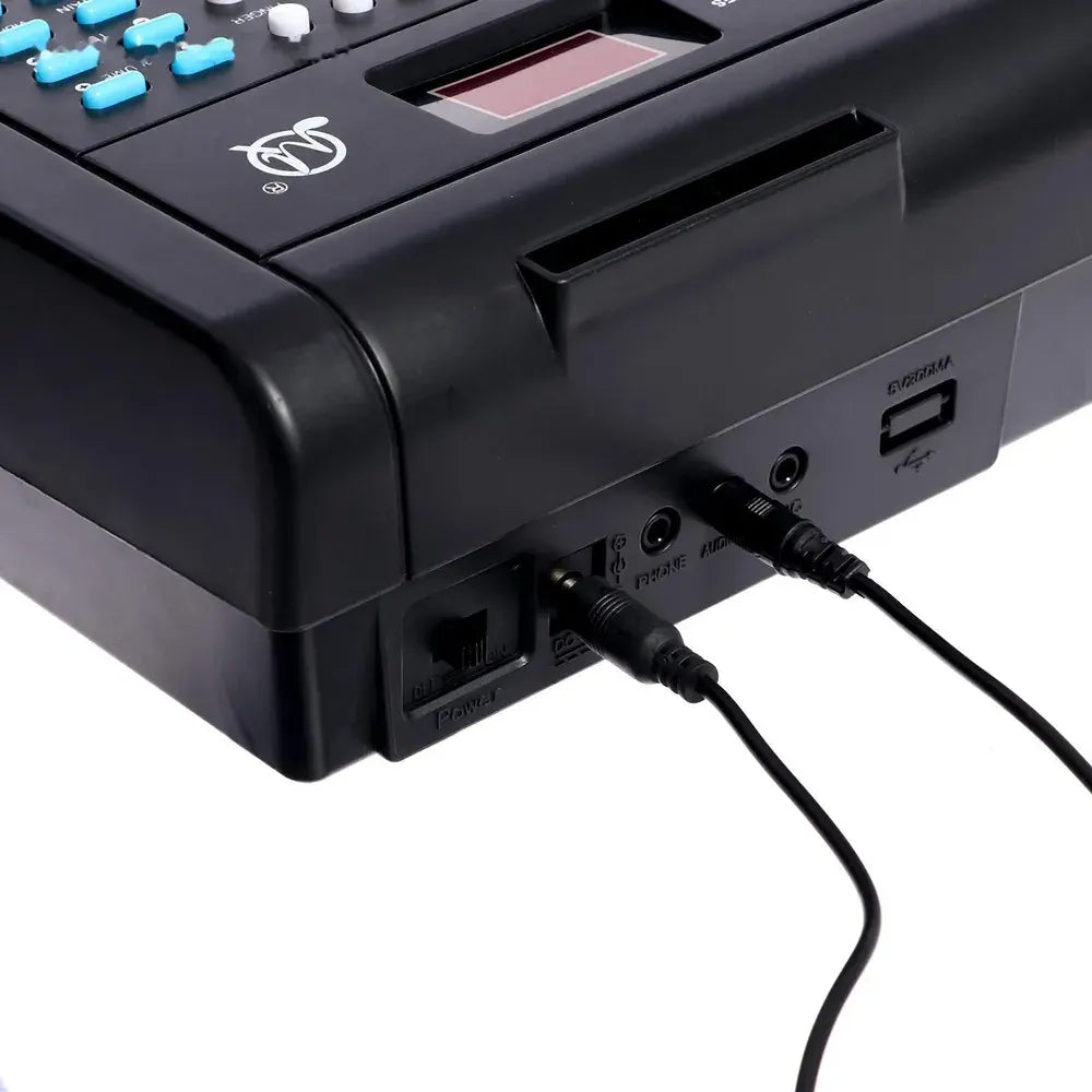 Double Piano de 49 Touches avec Microphone- 3A+