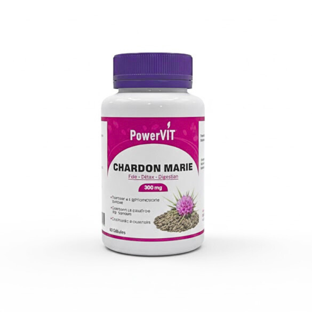 Powervit Chardon-Marie 60 Gélules