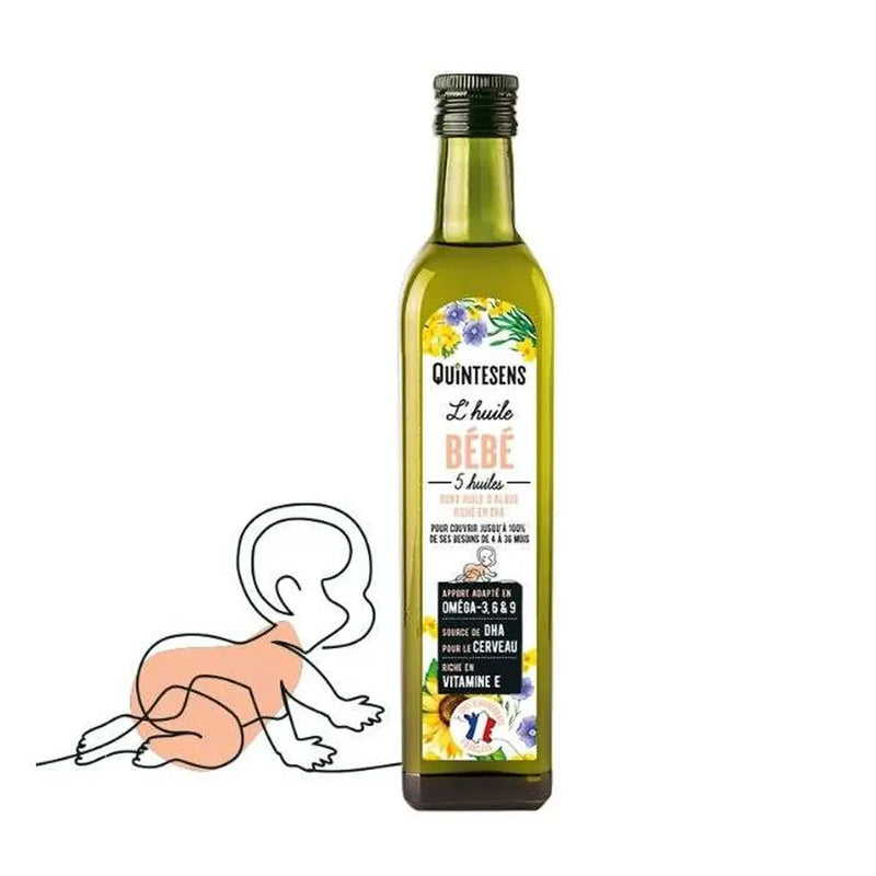 QUINTESENS Mélange 5 huiles Bébé 4 à 36 mois - 250ml