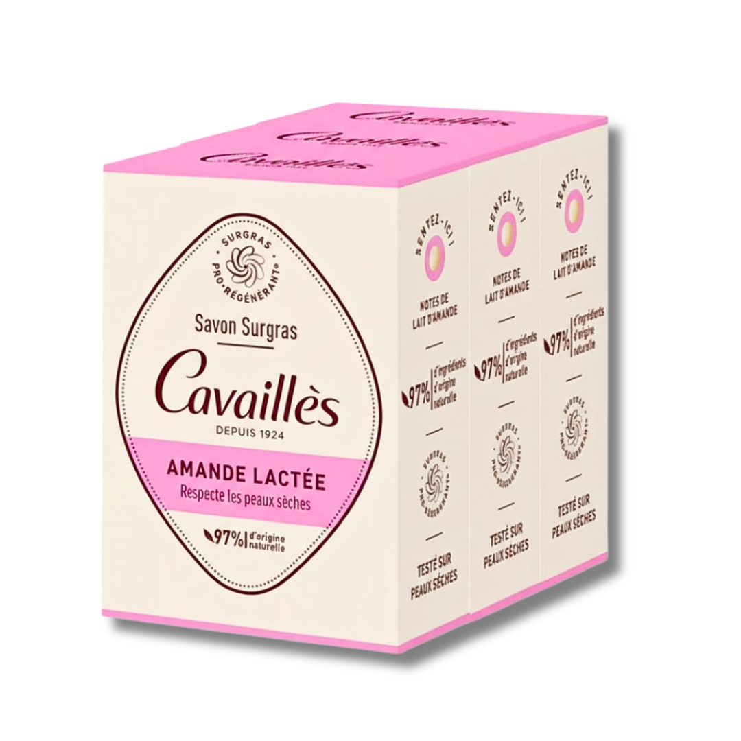 Rogé Cavaillès Savon Surgras Amande Lactée – Trio 200g