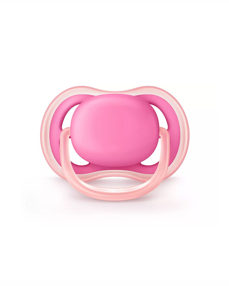 Avent Lot de 2 Sucettes Orthodontiques Ultra Air 6-18m Fille