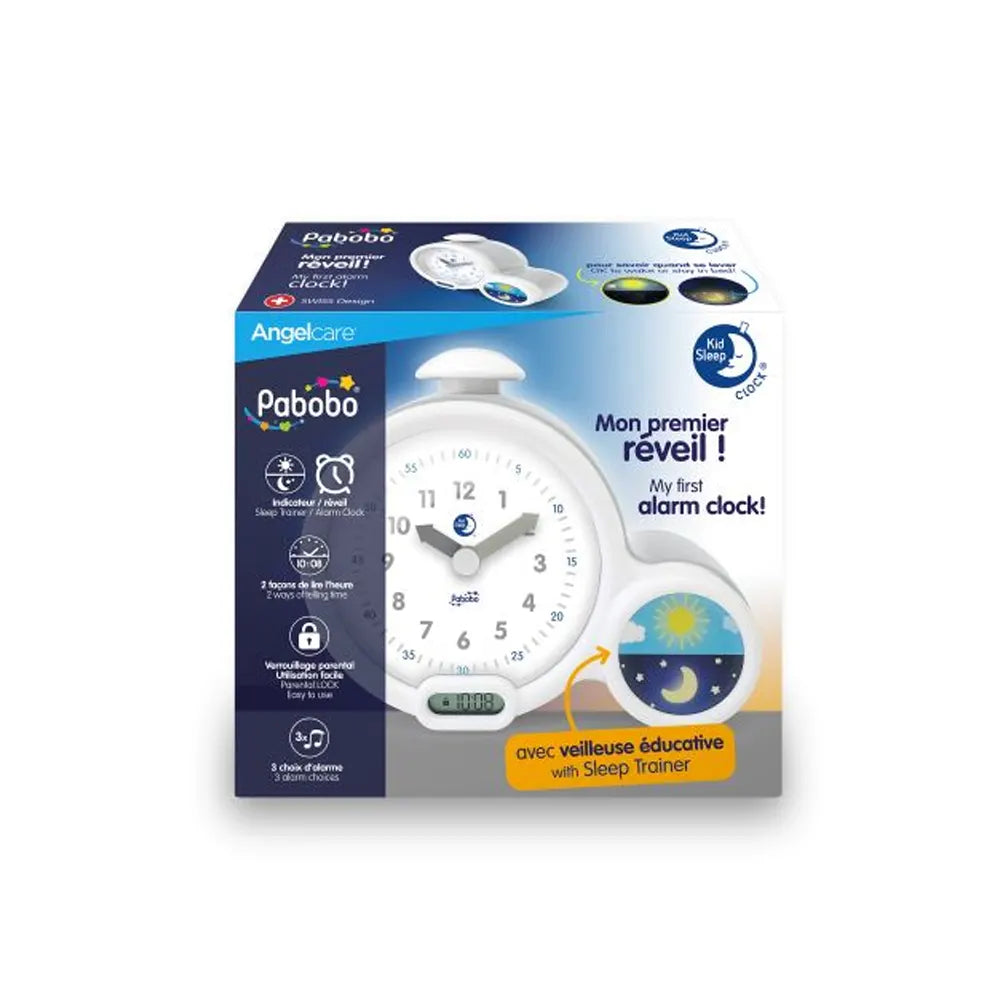 Angelcare Mon 1er Réveil Kid'Sleep Clock - Gris