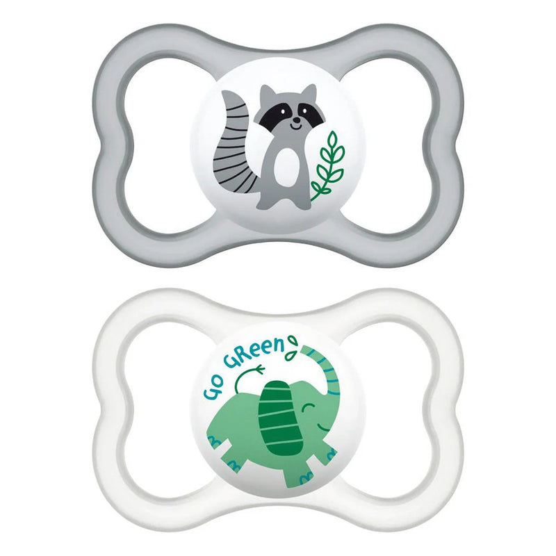Lot de 2 Sucettes MAM Air 6M+ Raton Laveur