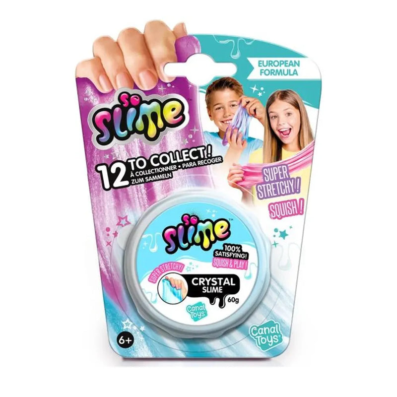Canal Toys Pot de Slime – Bleu Cristal  6A+