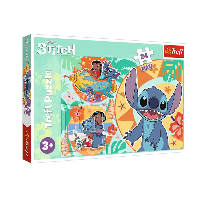 Trefl Puzzle Maxi Lilo & Stitch 24 Pièces - 3A+