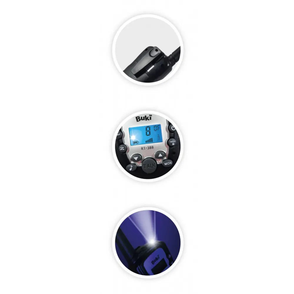 Buki Walkie Talkie  8A+