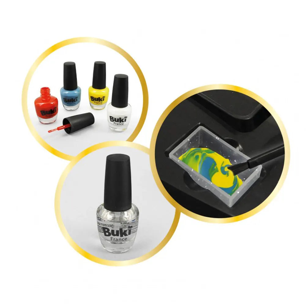 Buki Estompage Professionnel des Ongles 7A+