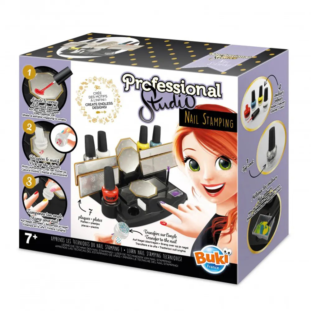Buki Estompage Professionnel des Ongles 7A+
