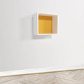 Wlidaty Home Cube Mural Jaune Grand - 30x30 cm