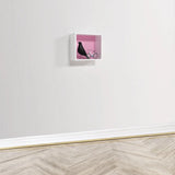 Wlidaty Home Cube Mural Fond Rose 18x18 cm