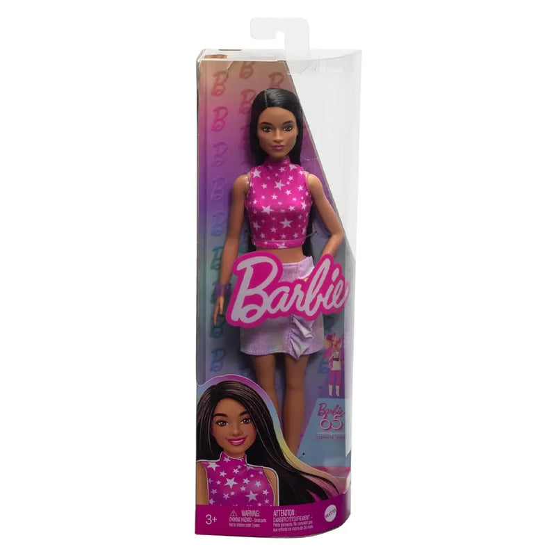 Barbie Fashionistas - Poupée avec Haut à Étoiles 3A+