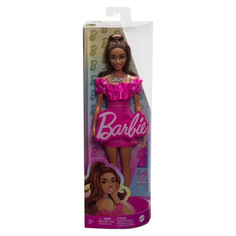 Barbie Fashionistas - Poupée avec Robe Rose - 3A+