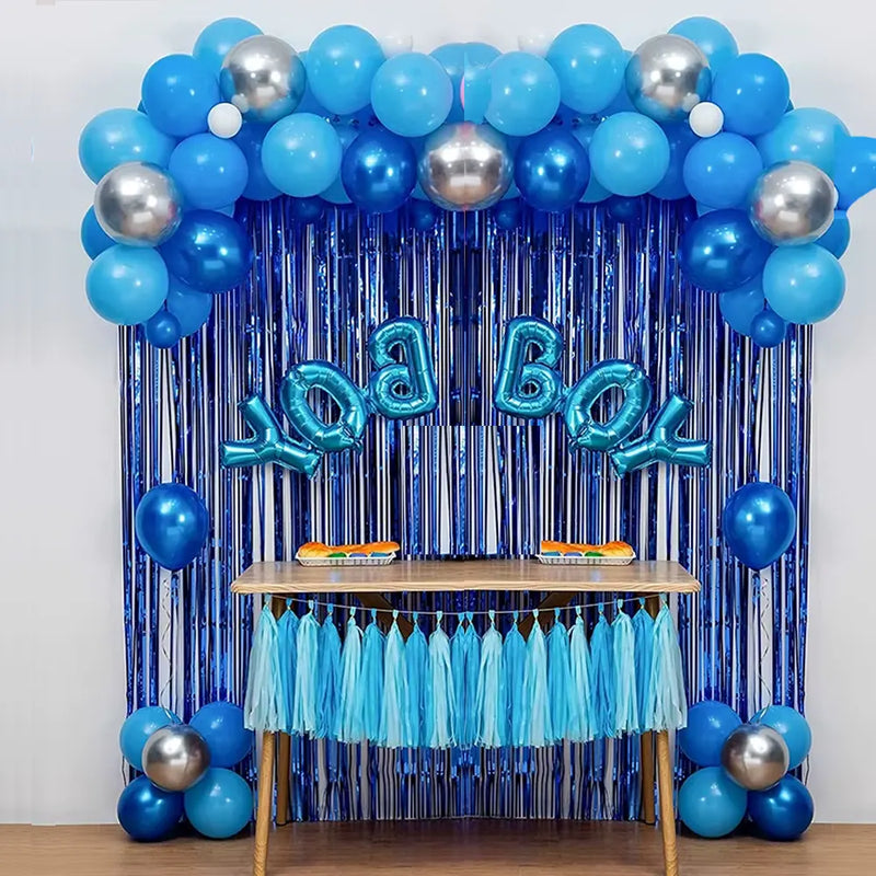 Ensemble de Décoration pour Baby Shower 44 Pièces - Boy