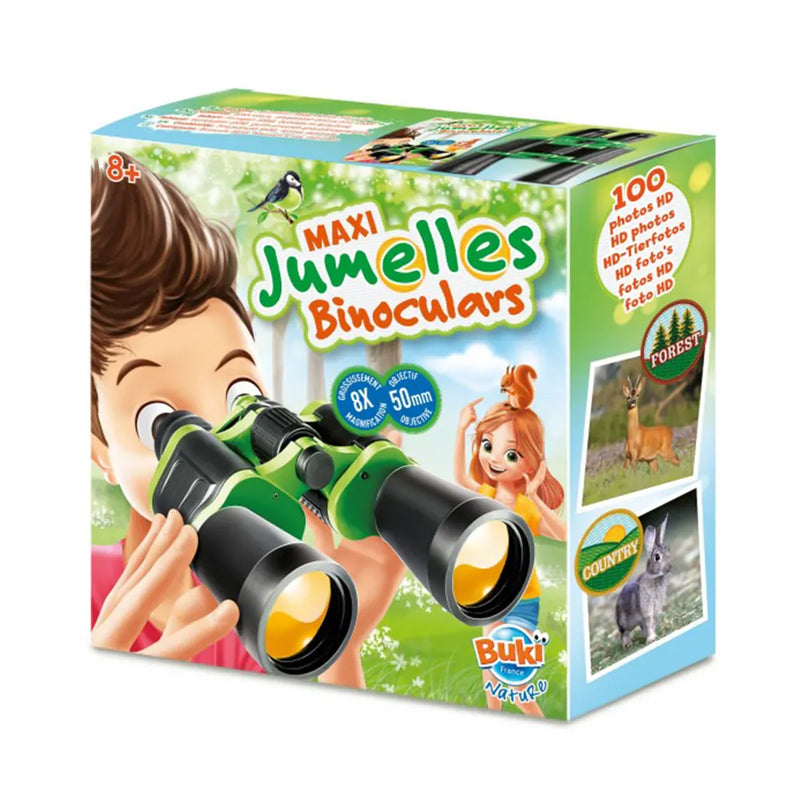 Buki Maxi Jumelles Binoculars (8x50mm) - 8A+