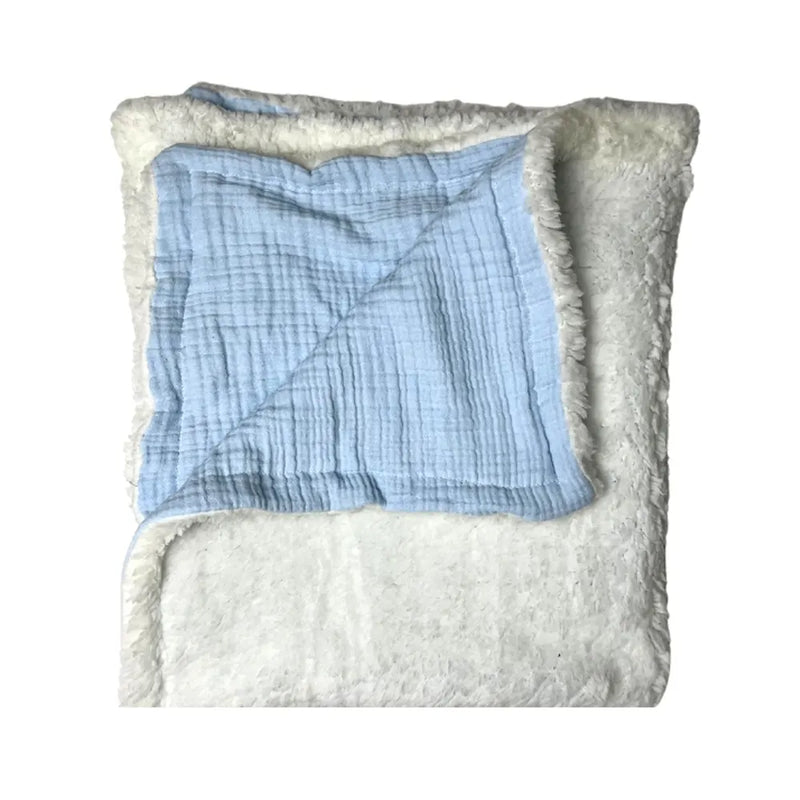 Bébéyo Couverture Bébé - Bleu