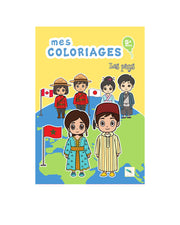 Plume Univers Mes Coloriages - Les Pays