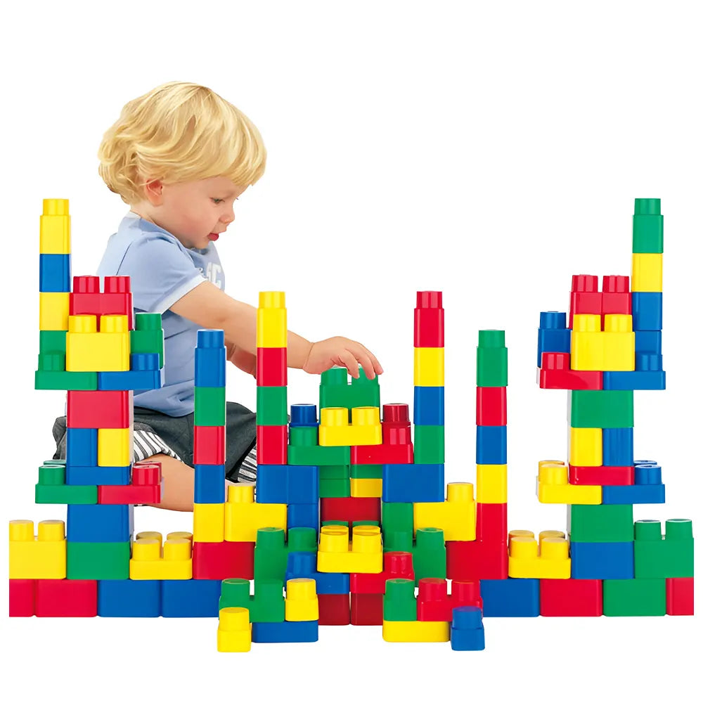 Molto Sac de Blocs Rouge 80 pcs