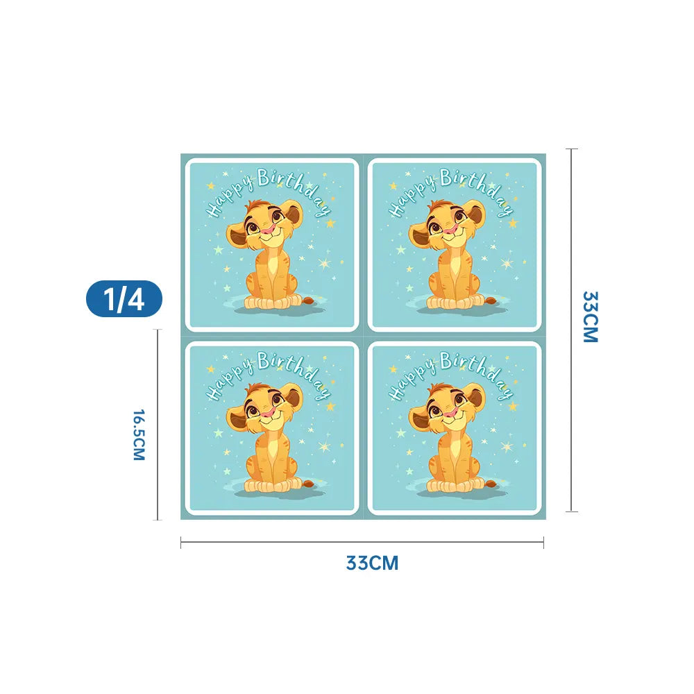 Pack Anniversaire 51 pièces - Simba