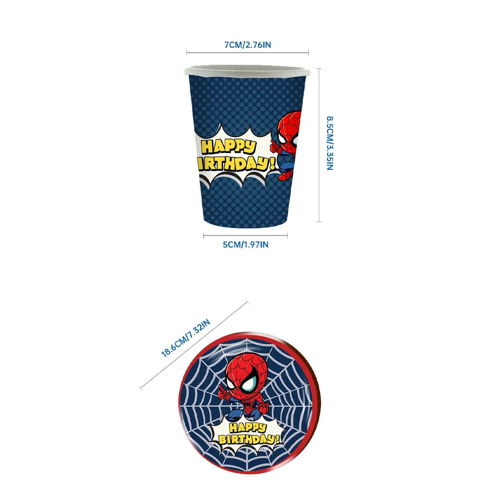 Pack Anniversaire 51 Pièces – Spider-Man